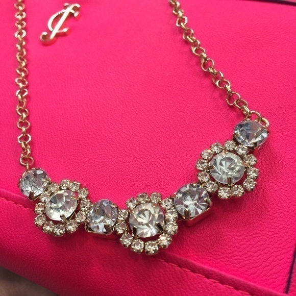 GOLD and CZ Necklace - Picture 1 of 2